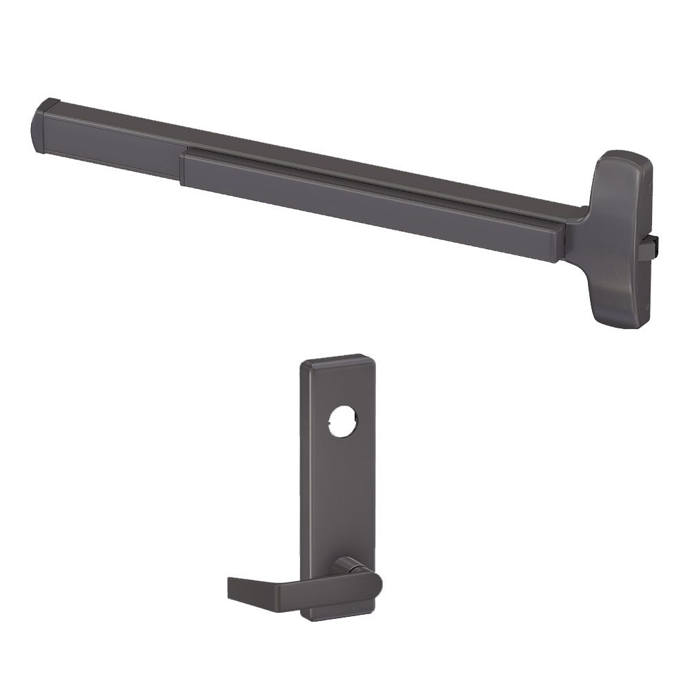 Falcon 25-R-L Panic Bar Rim Exit Device with Lever