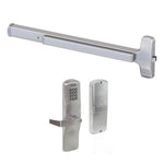 25-R-CO-100 Rim Exit Device with CO-100-993R-70 Electronic Keypad Lever