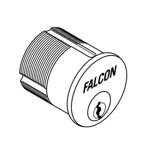Falcon 986 Mortise Cylinder for MA Lock with Napa Trim, G Keyway