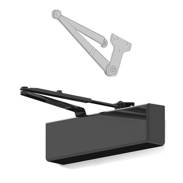 Falcon SC71A FA Door Closer with Extra Heavy Duty Forged Parallel Arm