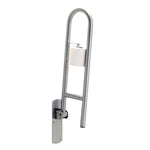 125-SWING-UP-PH Swing Up Grab Bar with Integral Toilet Paper Holder