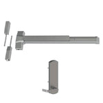 4501SVR x 45BE WTN Surface Vertical Rod Exit Device with Blank Escutcheon Passage Lever Trim