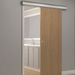 9710HD Wall-Mounted Sliding Door Hardware Set with Fascia