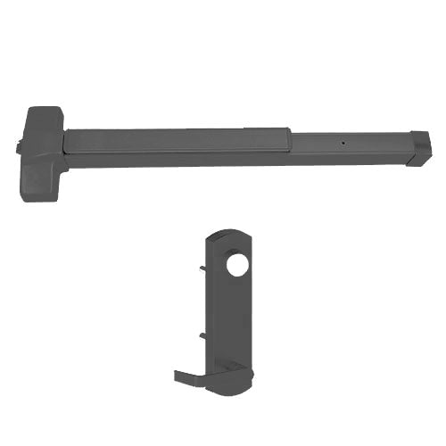 Hager 4501R x 45CE-WTN Rim Exit Device with Escutcheon Lever Trim