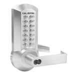 ICCRCODE204 Mechanical Push Button Exit Device Lever Trim, SFIC Prep