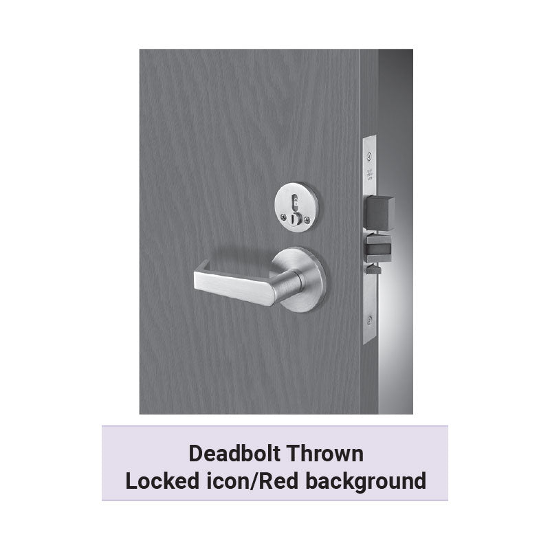 Accentra (formerly Yale) AUR 8802FL IND Privacy Mortise Lock with