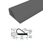INT-880 Adhesive Backed Intumescent Silicone Smoke Seal Weatherstripping