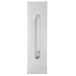 8302-0 Pull Plate - 6" x 16" w/ 3/4" Round Pull 10" CTC