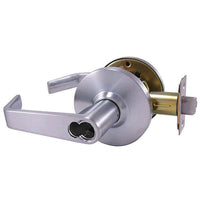 J-86IC-F Storeroom Lever Lock, Small Format Interchangeable Core Prep, Flat Lever