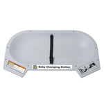 KB112-01RE Countertop Recess Mounted Baby Changing Station