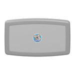 KB300-01 Grey Horizontal Surface-Mounted Baby Changing Station