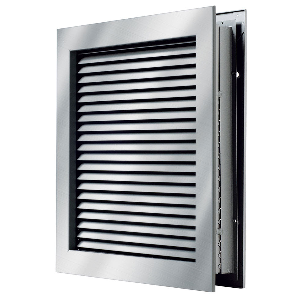 Normal Louver Blade NGP L-700-RX-316SS Stainless Steel Louver w/ Inverted V Blades
