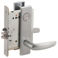 L9070P 07L Classroom Mortise Lock, 07 Lever, L Escutcheon