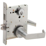 L9465P 06A Closet/Storeroom Mortise Lock with Deadbolt, 06 Lever, A Rose