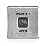 8310-810D Heavy-Duty Stainless Steel Double Gang Square Touchless Actuator