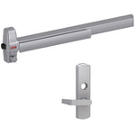 LD98L-2SI Rim Exit Device with Lever, Double Cylinder with Security Indicator, Less Dogging