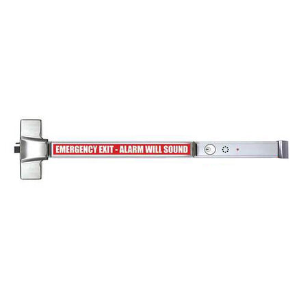 Alarmed Rim Exit Device Marks USA M9900EA Rim Exit Device with Battery Powered Exit Alarm
