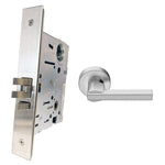 MA581 LTG Storeroom Mortise Lock, Latitude Lever, Gala Rose