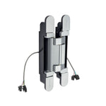 MK200ME ElectroLynx “QC” Quick Connect 3D Adjustable Concealed Invisible Electrified Hinge