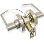 195FEU Electrified Storeroom Lever Lock, Fail Secure, Electrically Unlocked