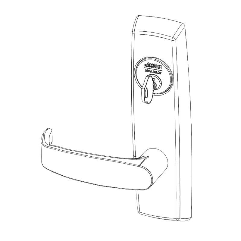 Corbin Russwin N955PT Lever Trim For (PED4200/PED5200) Exit Devices