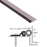 160SA Jamb Perimeter Weatherstrip Set – Silicone Dense Bulb Seal x Anodized Aluminum