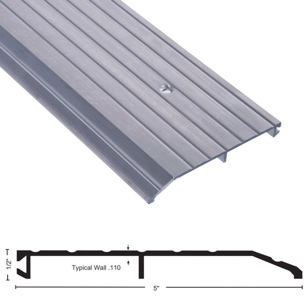 NGP 350 Aluminum Half Saddle Threshold - 5