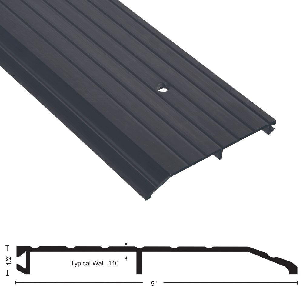 NGP 350 Aluminum Half Saddle Threshold - 5