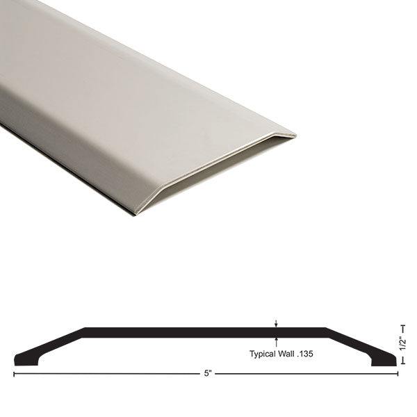 NGP 512 Smooth Surface Aluminum Saddle Threshold - 5