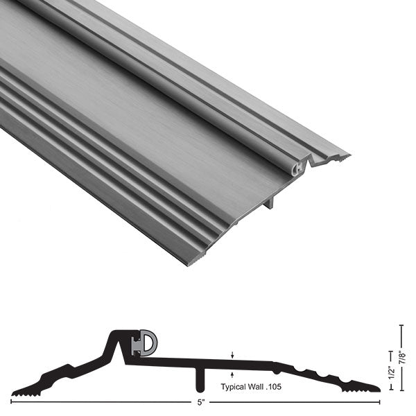 NGP 896VDKB Bumper Threshold with Vinyl Seal - 5