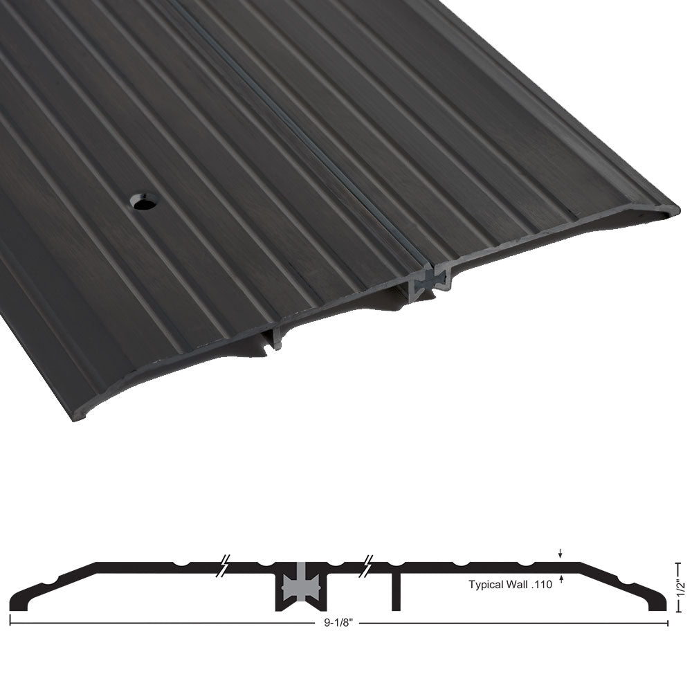 ENDO硬質アルミ製 トヨ型三ツ山sn4614 NGP 8429 Thermal Break Saddle Threshold, 1/2
