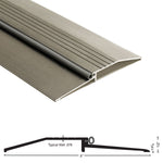 950S Aluminum Bumper Threshold with Silicone Seal - 5" Wide x 1/2" High