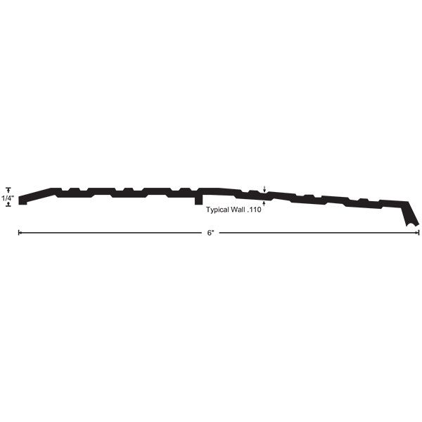 Interlock Ramp Band NGP 957 Aluminum Interlocking Ramp Component - 6