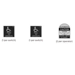 679 ADA Operational Sign Kit