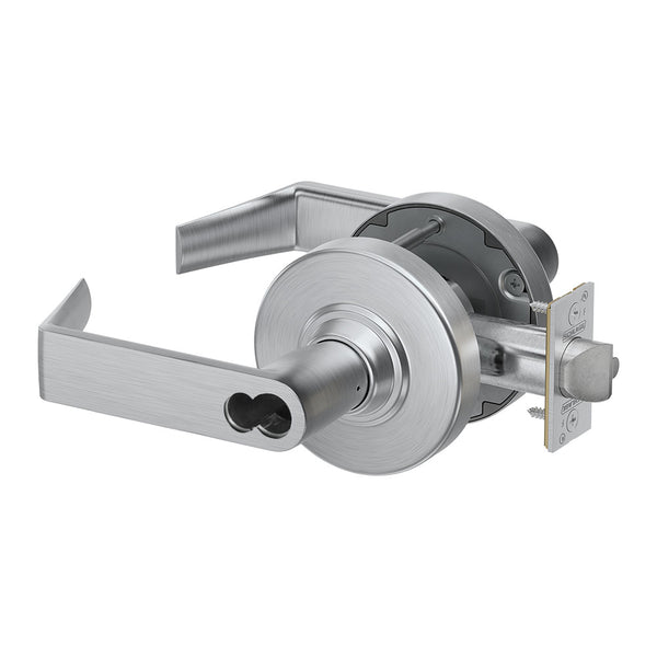 Schlage PC80B RHO (Rhodes) Grade-1 SFIC Storeroom Lever Lock