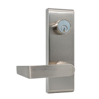 6W09 Wide Stile Escutcheon Exit Device Trim for 6300 Series, Storeroom Function, PHL Lever