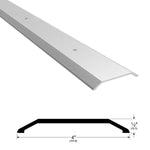 175_ Smooth Top Aluminum Saddle Threshold - 4" Wide x 1/2" High
