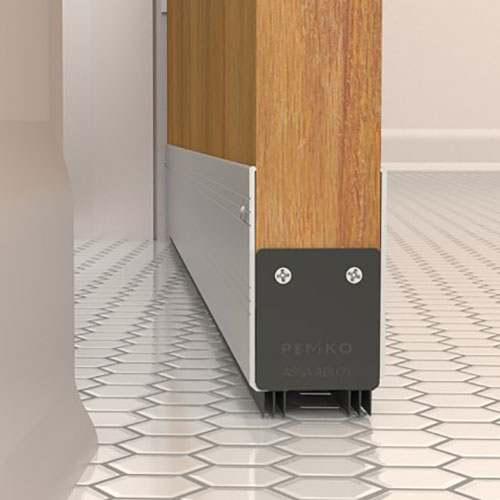 Pemko XG2212_PK773 Door Bottom Shoe, Excessive Gap Solution