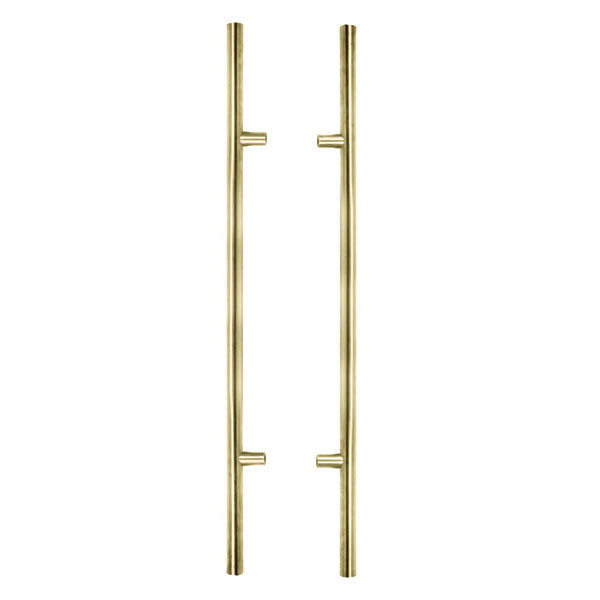 Ives PR-9266F Straight Ladder Door Pull Pair, BTB Mount