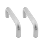PR8103HD-0 Straight 10" Door Pull Back-to-Back Pair, 1" Diameter, Type N Mounting