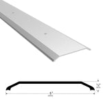 154SS Smooth Top Stainless Steel Saddle Threshold - 5" Wide x 1/2" High