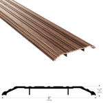 171 OptiCoat Saddle Threshold - 5″ Wide x 1/2″ High