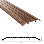 172 OptiCoat Saddle Threshold - 6″ Wide x 1/2″ High