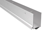 2211_PK U-Shaped Door Bottom Shoe with Kickplate and Rain Drip and PemkoPrene Insert