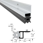 285_R Standard Perimeter Gasketing Weatherstrip with Sponge Neoprene Insert