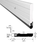 2891_PK Heavy-Duty Perimeter Gasketing Weatherstrip with PemkoPrene Insert