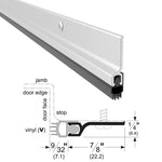 306_V Standard Perimeter Gasketing Weatherstrip with Eco-V Vinyl Insert