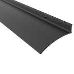 346BSP Overhead Rain Drip Guard, Black Suede Powder Coat