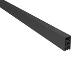 4301BSPRL Black Surface Applied or Semi-Mortise Automatic Door Bottom with Sponge Neoprene Insert