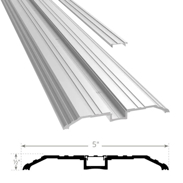 Pemko 651 Concealed Fastener Saddle Threshold - 5